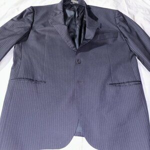 Daniel Cremieux Signature Navy Blazer, Made in Italy - Size 46R